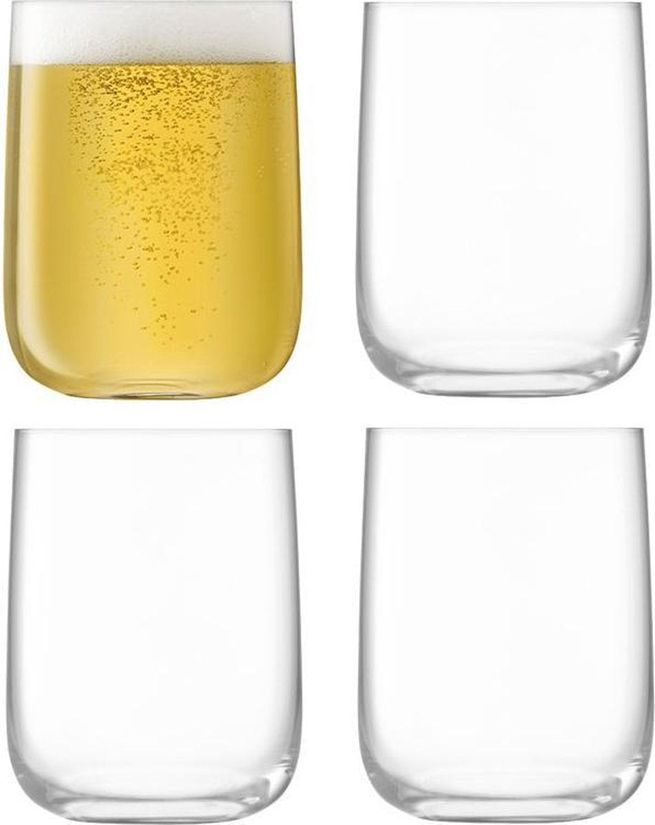L.S.A. Borough Glas Bar - 625 ml - Set van 4 Stuks