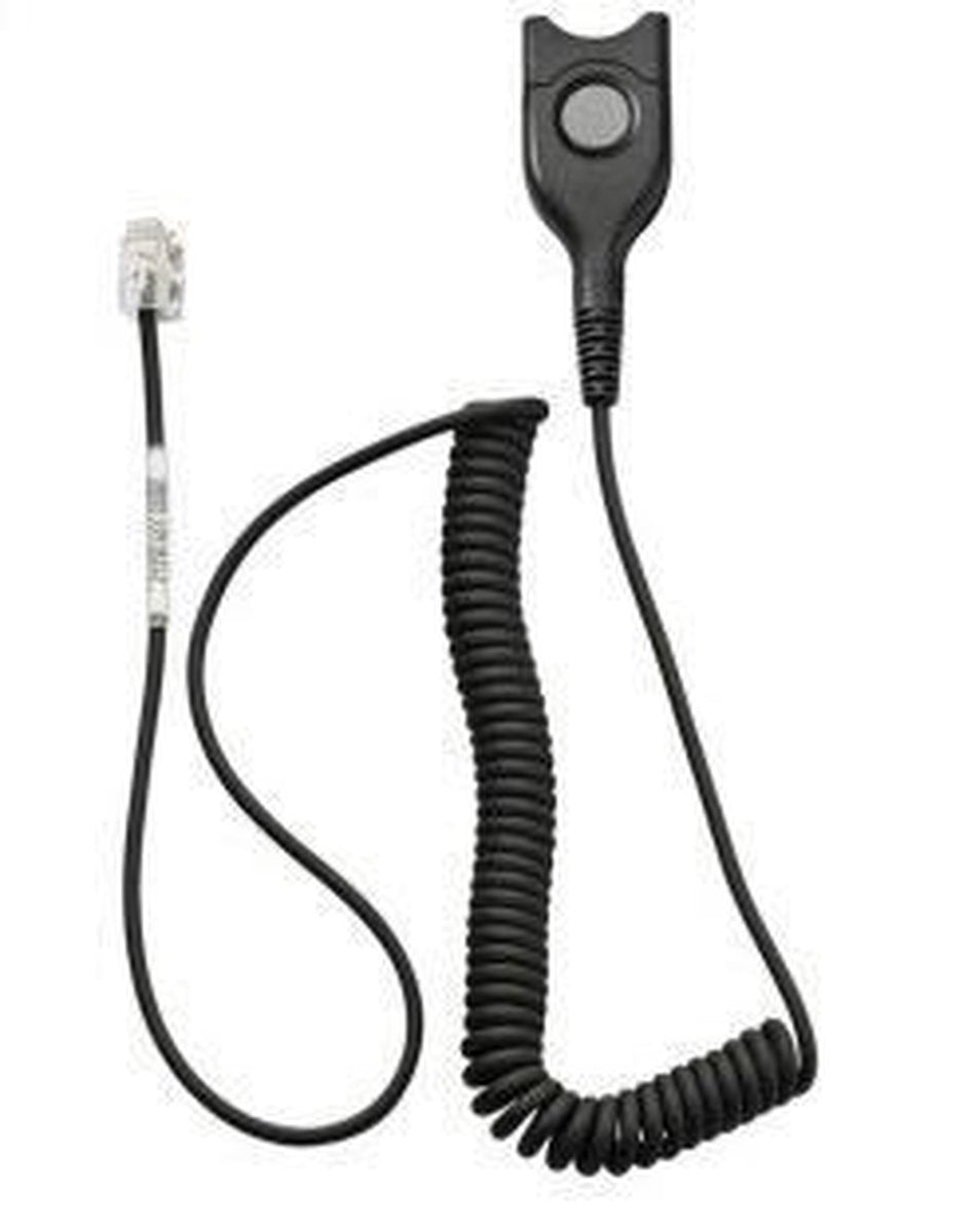 Sennheiser CGA 01 telefoonkabel Zwart