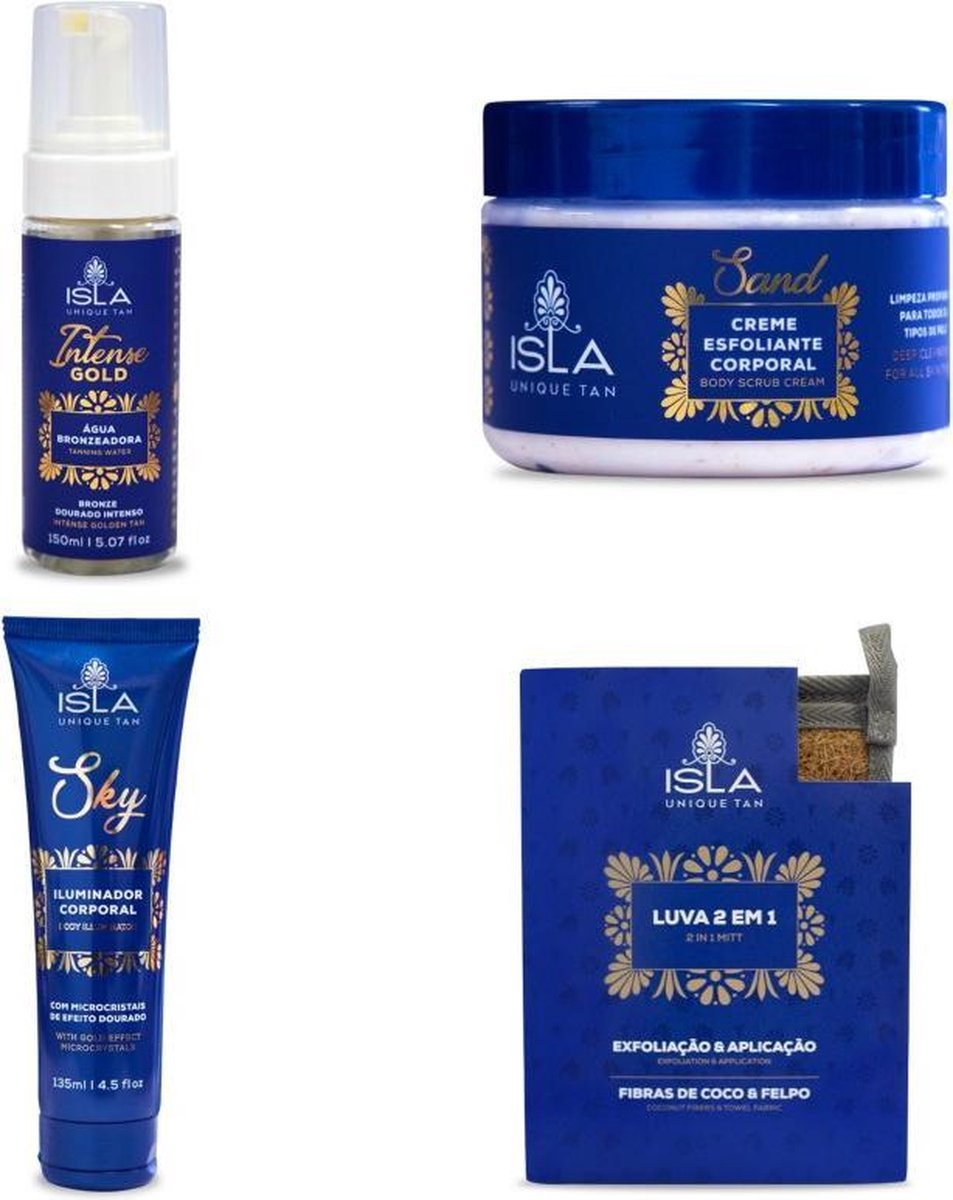 Isla Unique Tan Intense Gold Tanning ( compleet pakket )