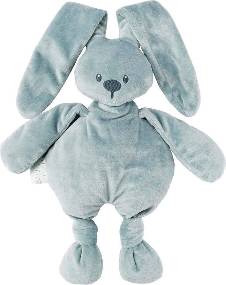 Nattou Konijn Lapidou - Knuffel - 30 cm - Kopergroen