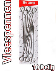 Vleespennen - 20 cm - 10 stuks