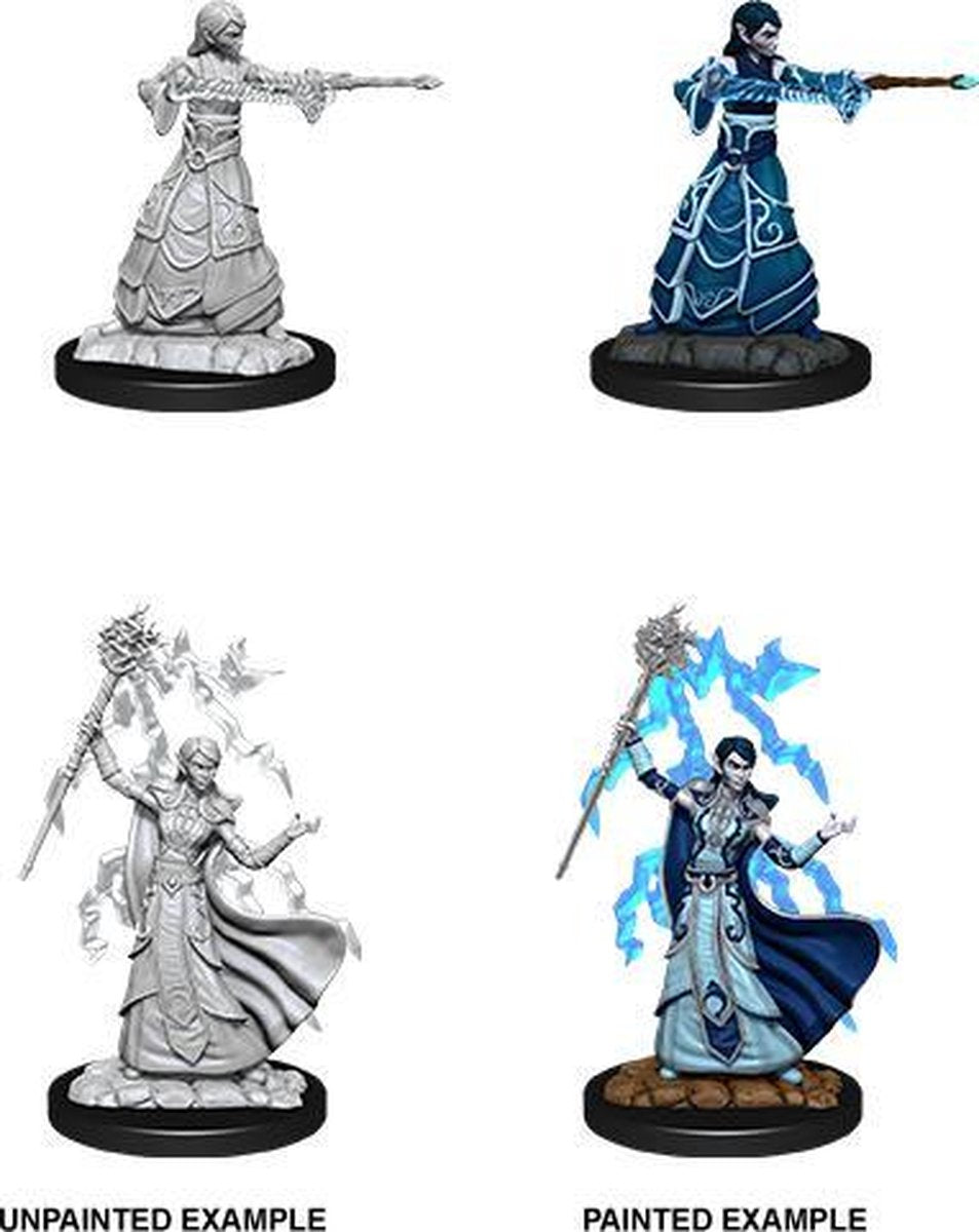 D&D Nolzur's Marvelous Miniatures Elf Wizard Female 2