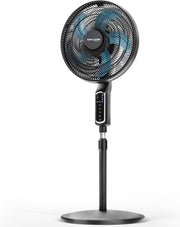 2-in-1 staande ventilator | tafelventilator met afstandsbediening tafelventilator met afstandsbediening | RelaxxNow  VTX200 met 60° oscillatie | Amazon Alexa & Google Assistant compatible