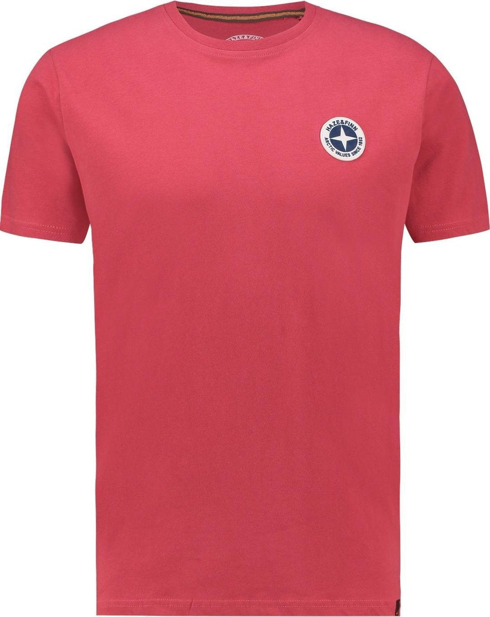 Haze&Finn T-shirt Ronde Hals Rood (MU13-0010 - AmericanRed)