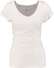 Replay zacht off white viscose shirt - valt kleiner - Maat L