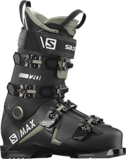 Salomon S/MAX 120 skischoen M - Black/oil green./si - Wintersport - Wintersport schoenen - Skischoenen