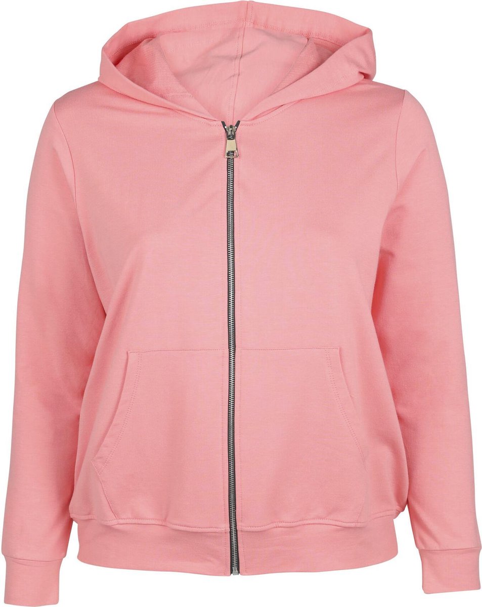 Cardigan in effen sweaterstof