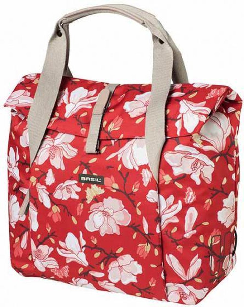 fietsshopper Magnolia 18 liter 42 x 39 mm polyester rood