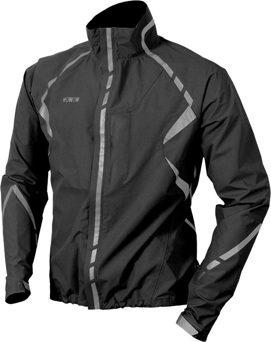 Wowow Commuter Hardloopjas - Maat S  - Unisex - zwart/zilver