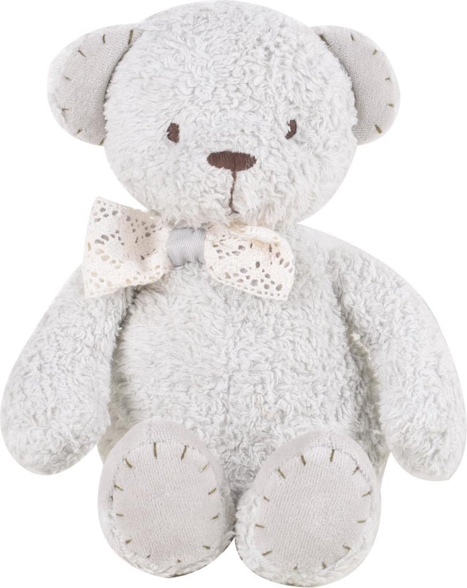 Tikiri Knuffelbeer 25 Cm Grijs
