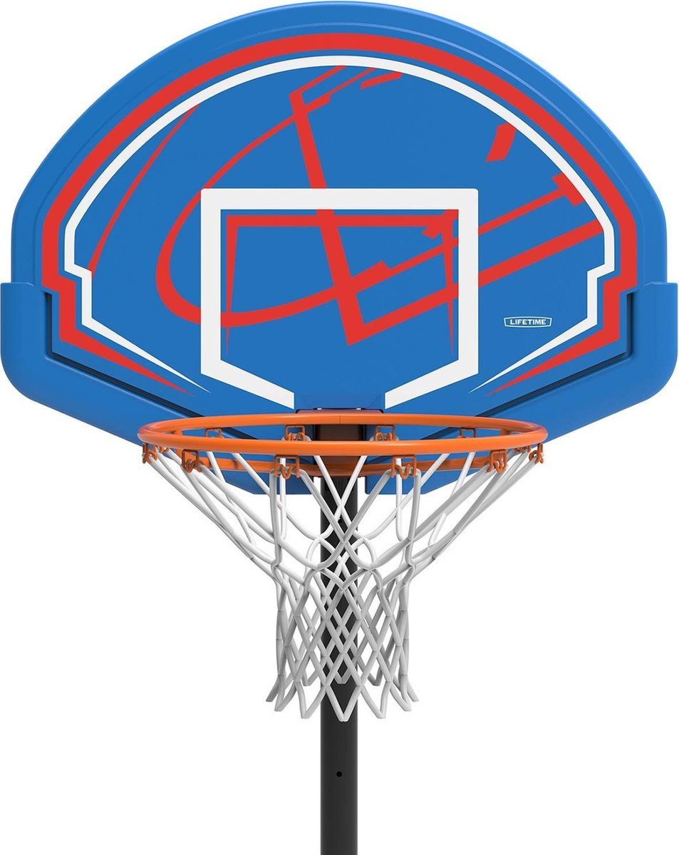 Lifetime basketbal standaard Youth blauw