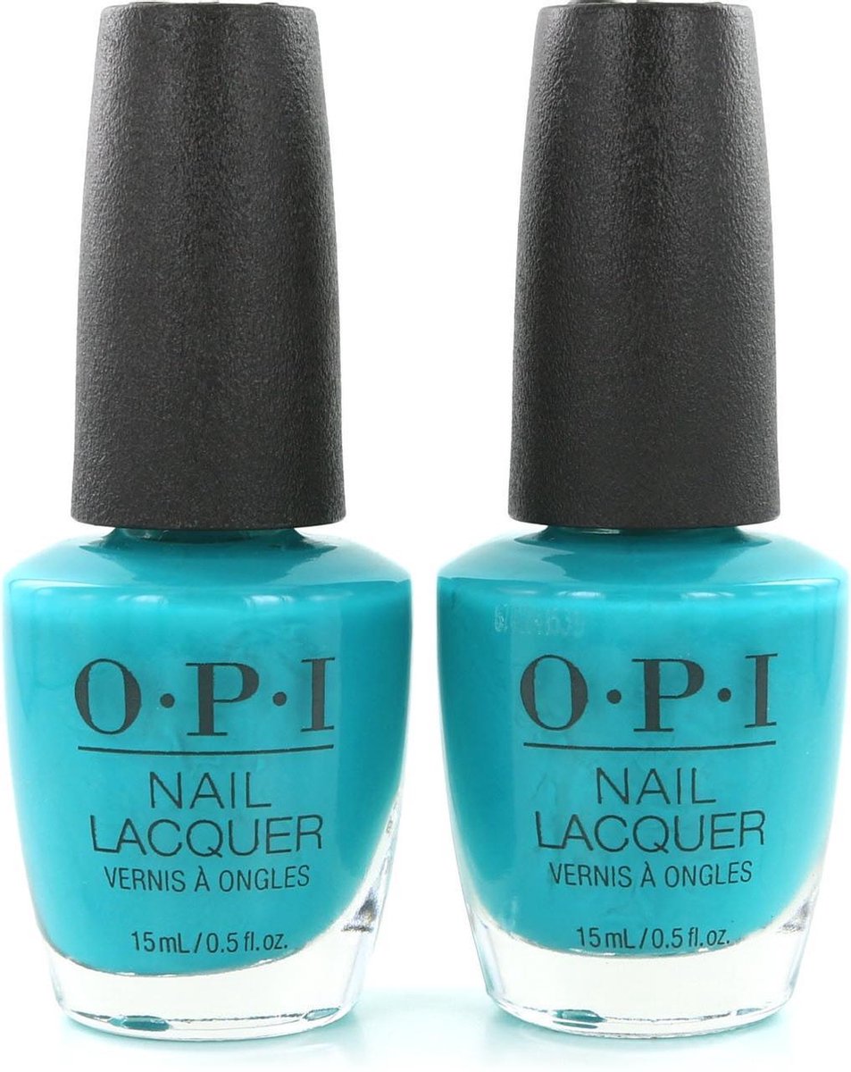 O.P.I Nagellak - Dance Party Teal Dawn (2 stuks)