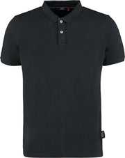 DNR Polo Zwart - Regular Fit - 100% katoen