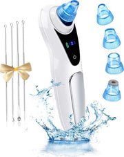 TibaGoods Blackhead Remover | Poriënreiniger | Mee-eters verwijderen | Acne | Comedonenlepels | 4 opzetstukken