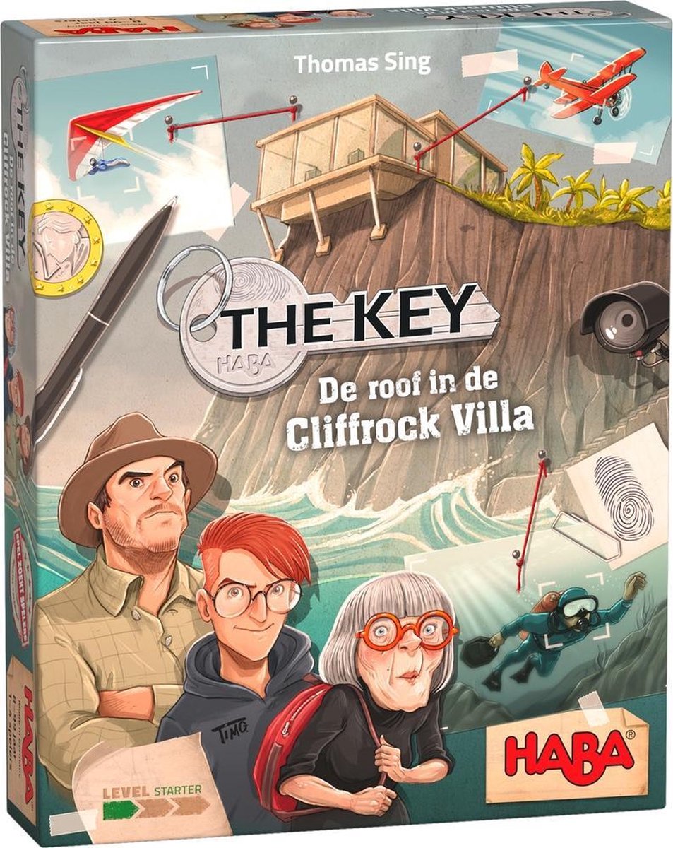 Spel - The key - De roof in Cliffrock Villa