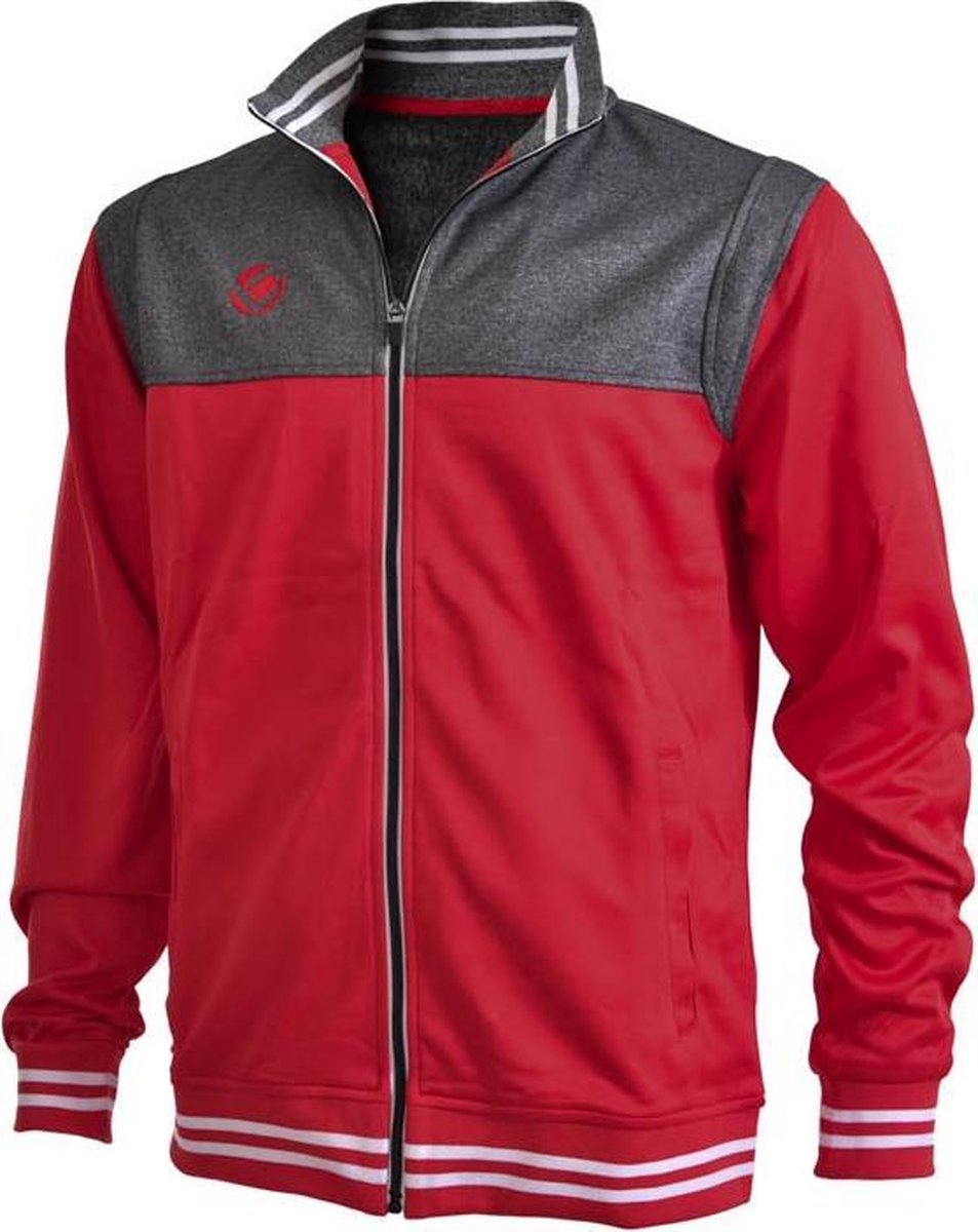 Brabo Tech Jacket  Trainingsjas - Maat S  - Mannen - rood