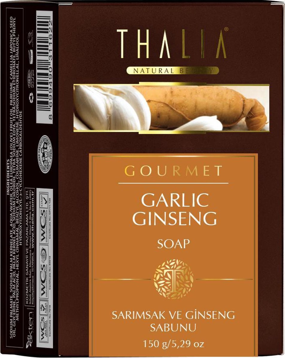 Thalia Knoflook en Ginseng Zeep 150 gr