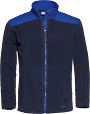 Santino fleece jack - 200137 - graphite / zwart - maat  XL
