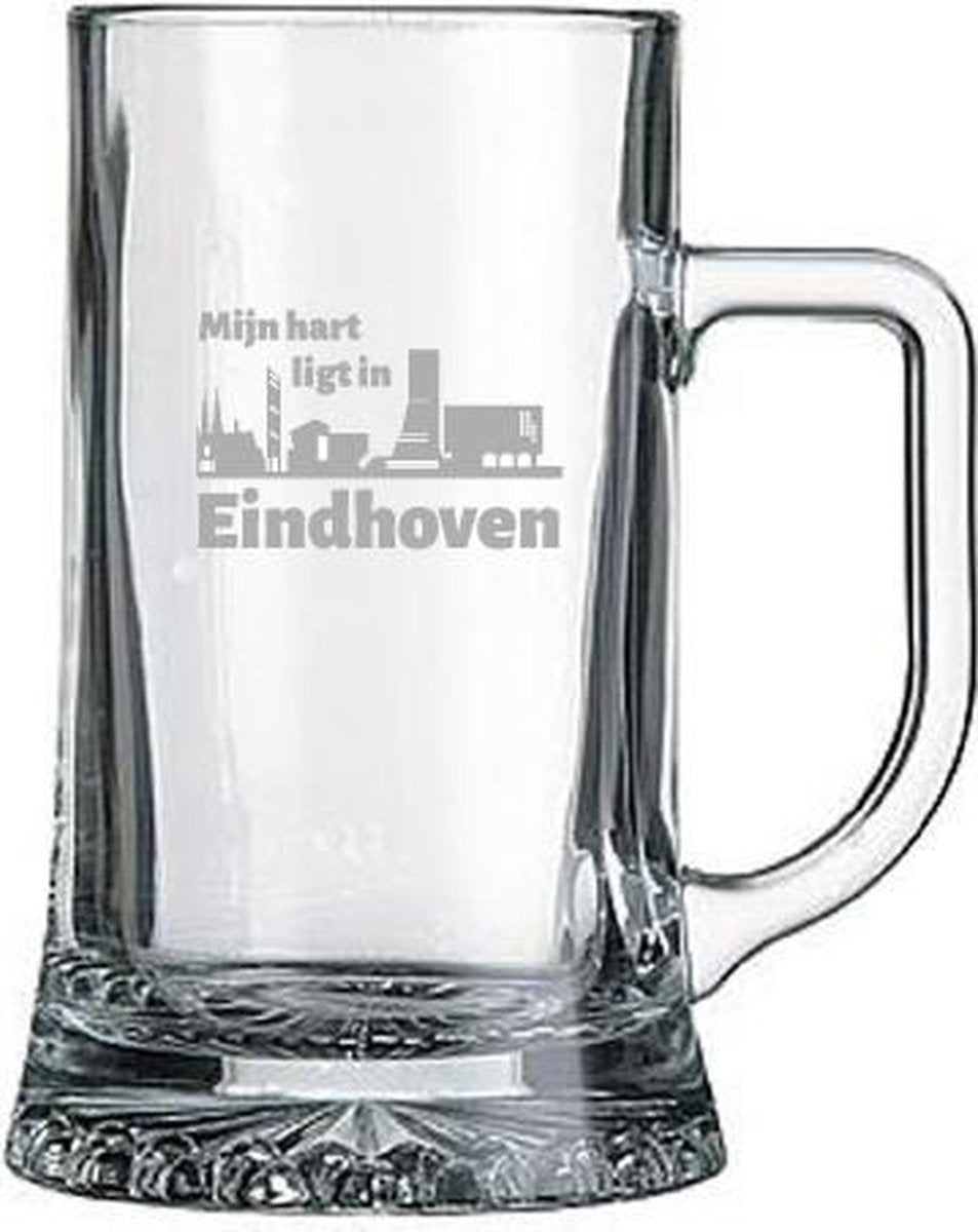 Gegraveerde bierpul 50 cl Eindhoven