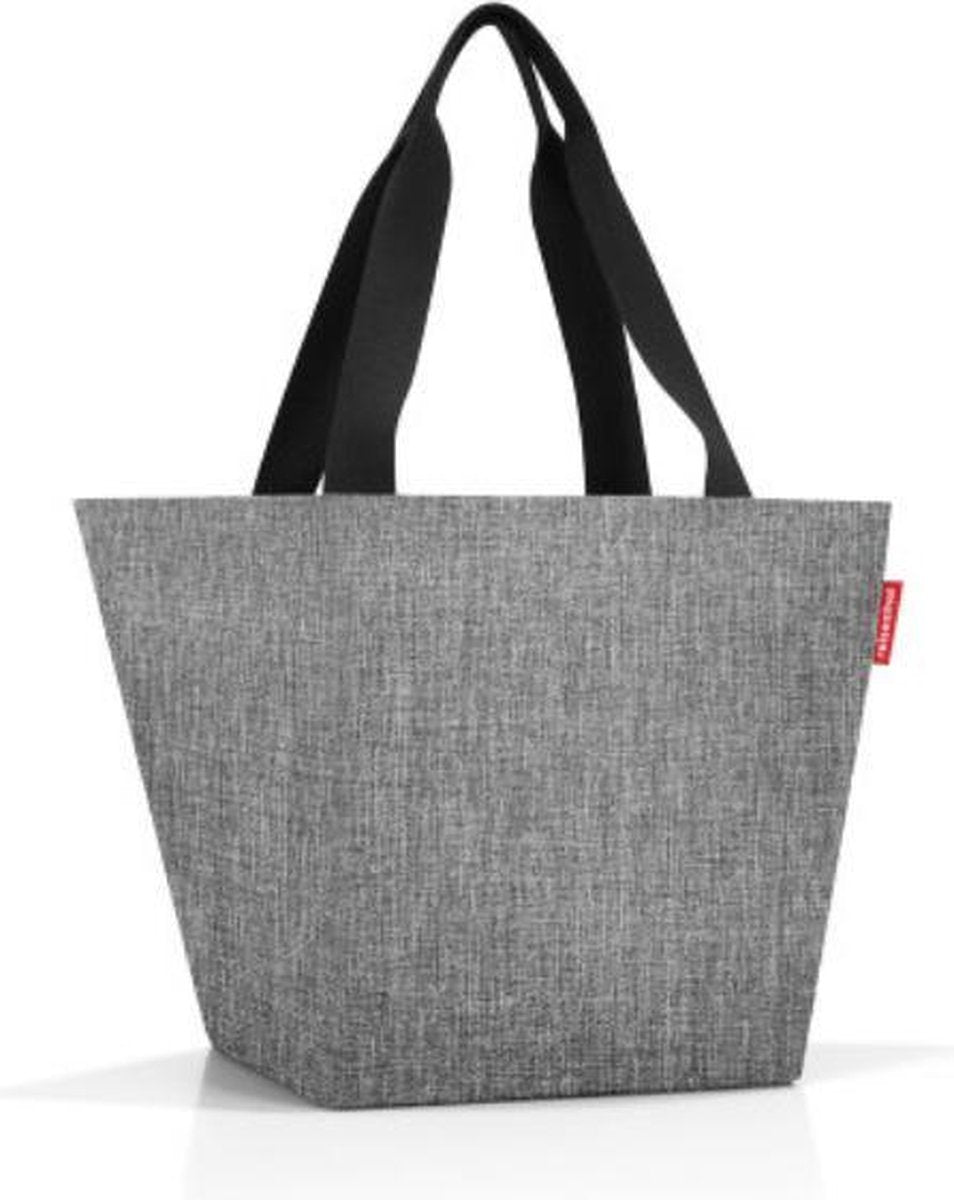 Reisenthel Shopper M Handtas Shopper - Maat M - 15L - Twist Silver Grijs