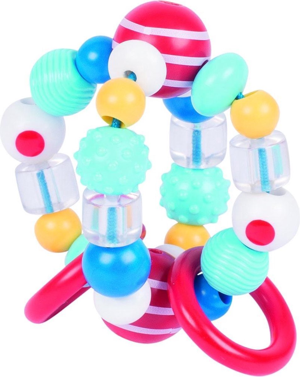 Heimess Bijtring Bal Plastic Met Elastiek Diameter 7 Cm