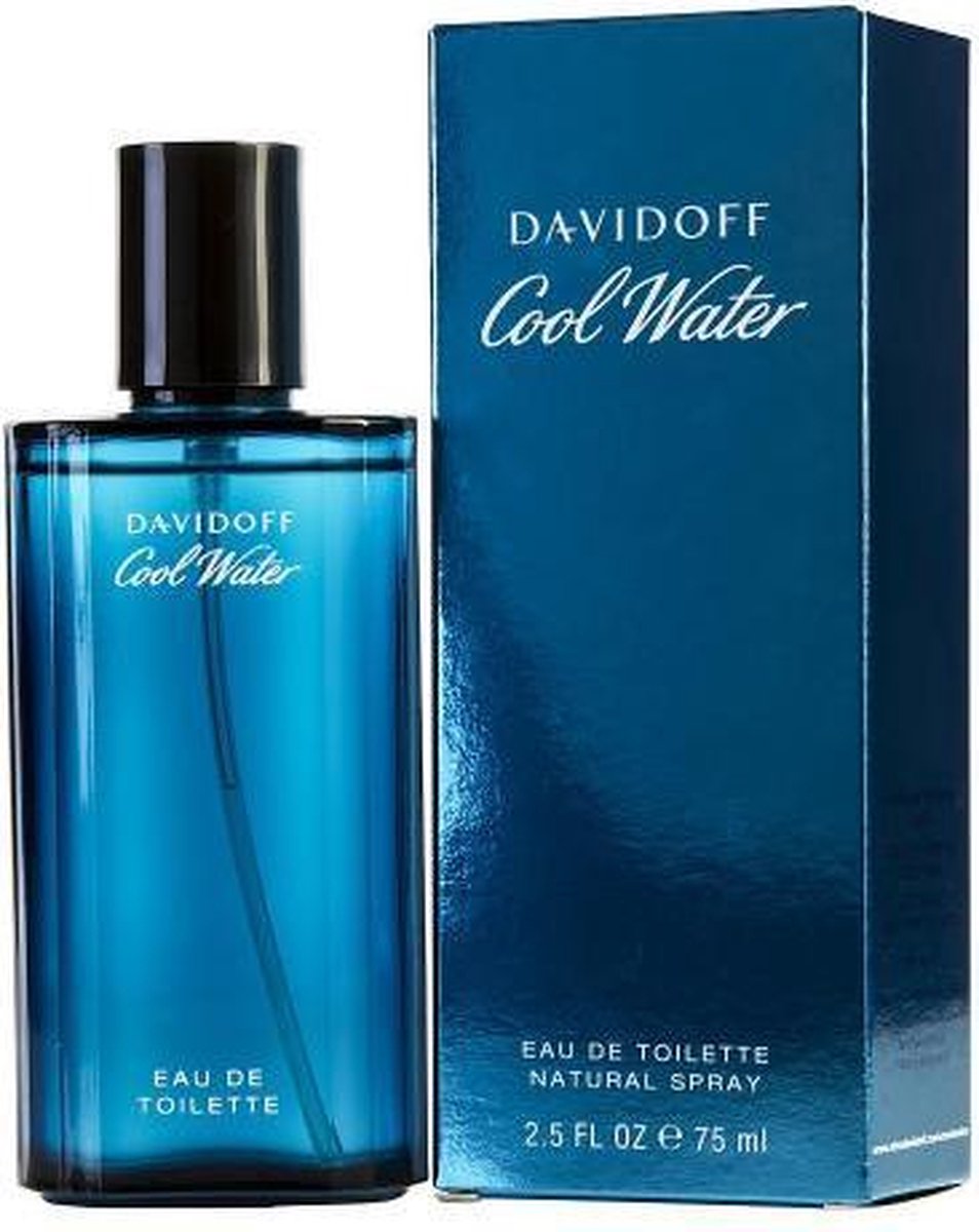 Davidoff Cool Water Eau De Toilette Spray 75 Ml For Men