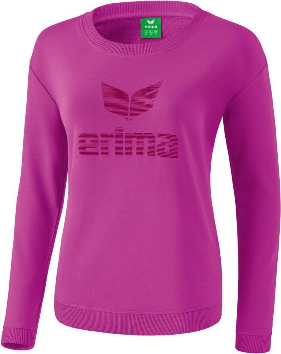 Erima Essential Dames Sweater - Sweaters  - roze - 44