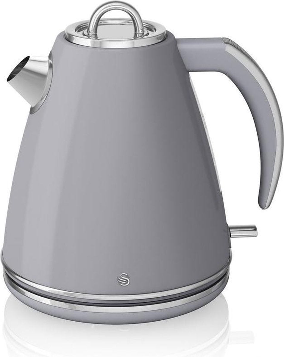 Swan Waterkoker Retro Grijs 1.5 L