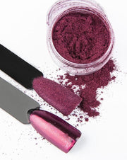 Claresa Glass Nail Dust Powder #6 BORDEAUX RED