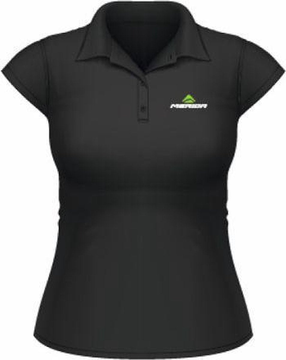 POLO MERIDA BRAND EDITION ZWART LADIES M