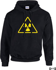 Hoodie | Gevarensymbolen | Radioactief - XL