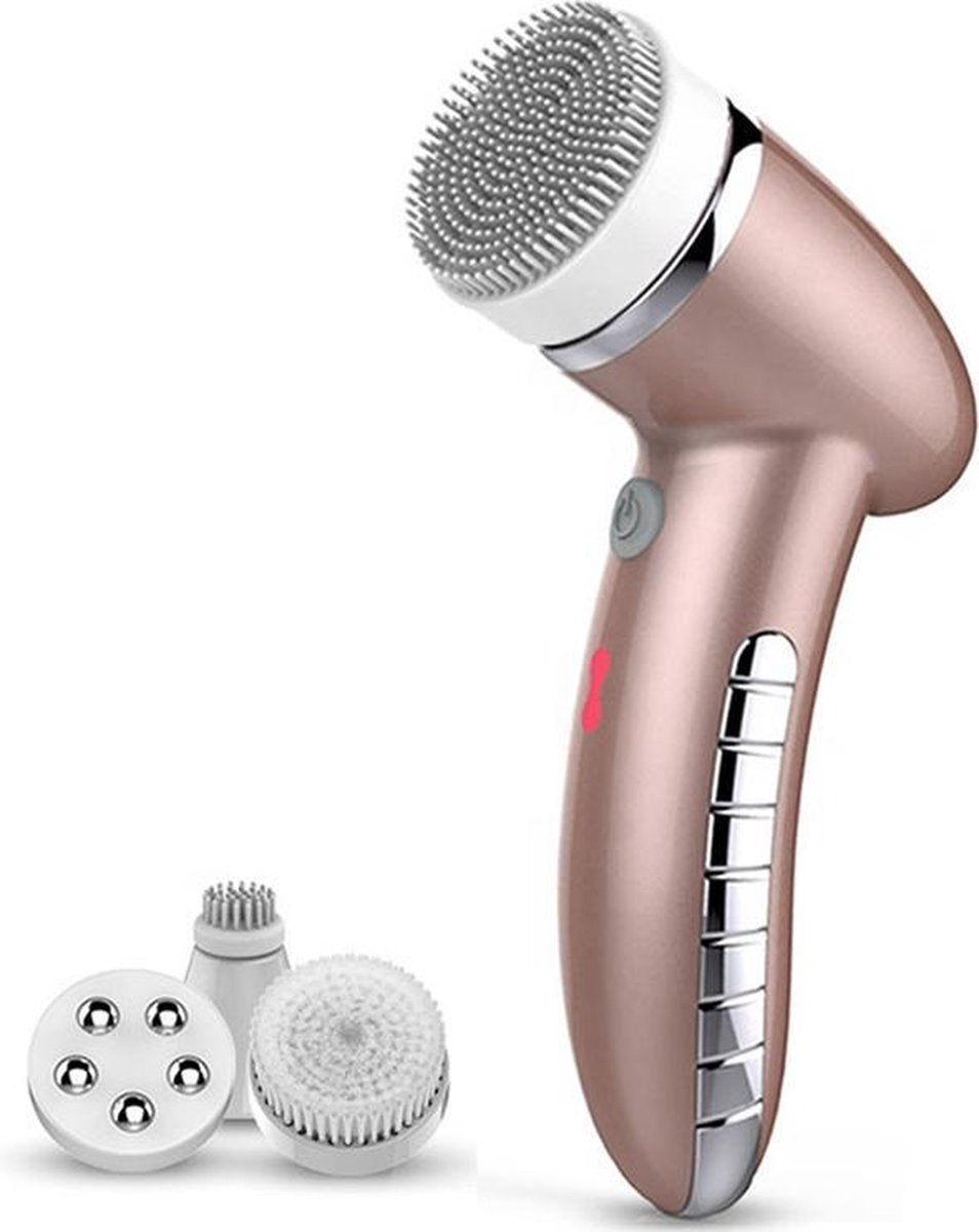 4 in 1 Gezichtsreinigingsborstel DELUXE- Elektrische Gezichtsreiniger - Blackhead Remover