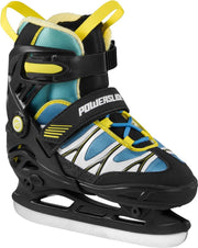 Powerslide Schaatsen - Maat 27-30 - Jongens - zwart/blauw/geel