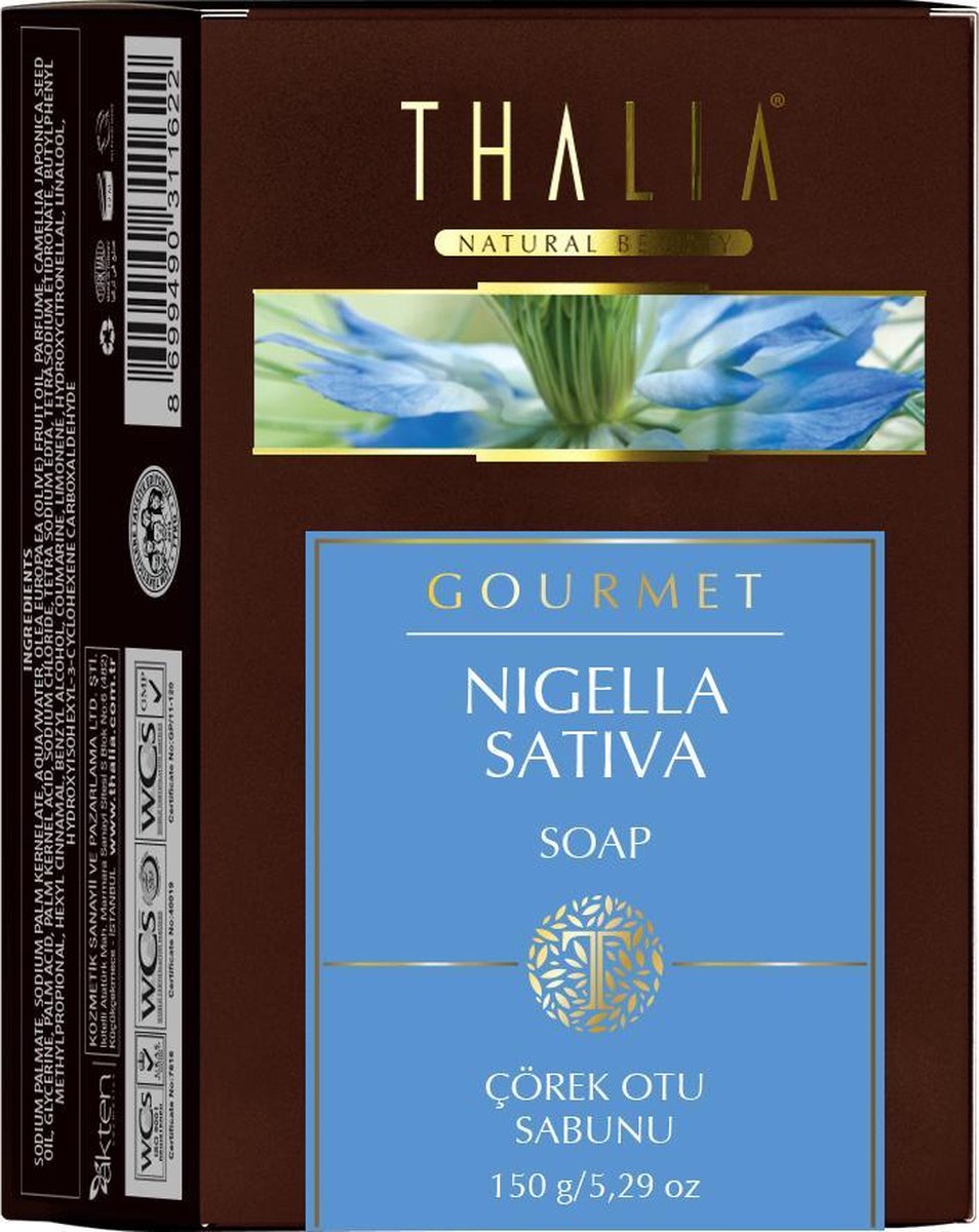 Thalia Zwarte Komijn Zeep 150 gr