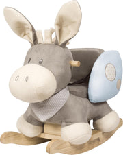 Nattou Ezel Cappuccino - Hobbelpaard - Schommelpaard - 10 tot 36 maand