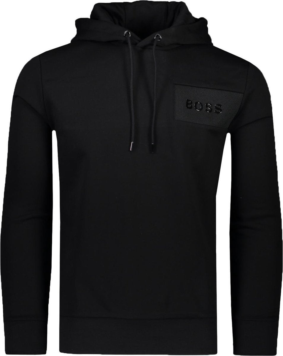 Hugo Boss  Vest Zwart Normaal - Maat L - Heren - Herfst/Winter Collectie - Katoen