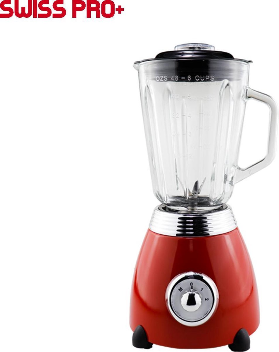 Swiss Pro+ Glazen Blender- 1