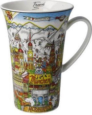 Goebel® - Charles Fazzino | Koffie / Thee Mok "Oktoberfest in Munich" | Beker