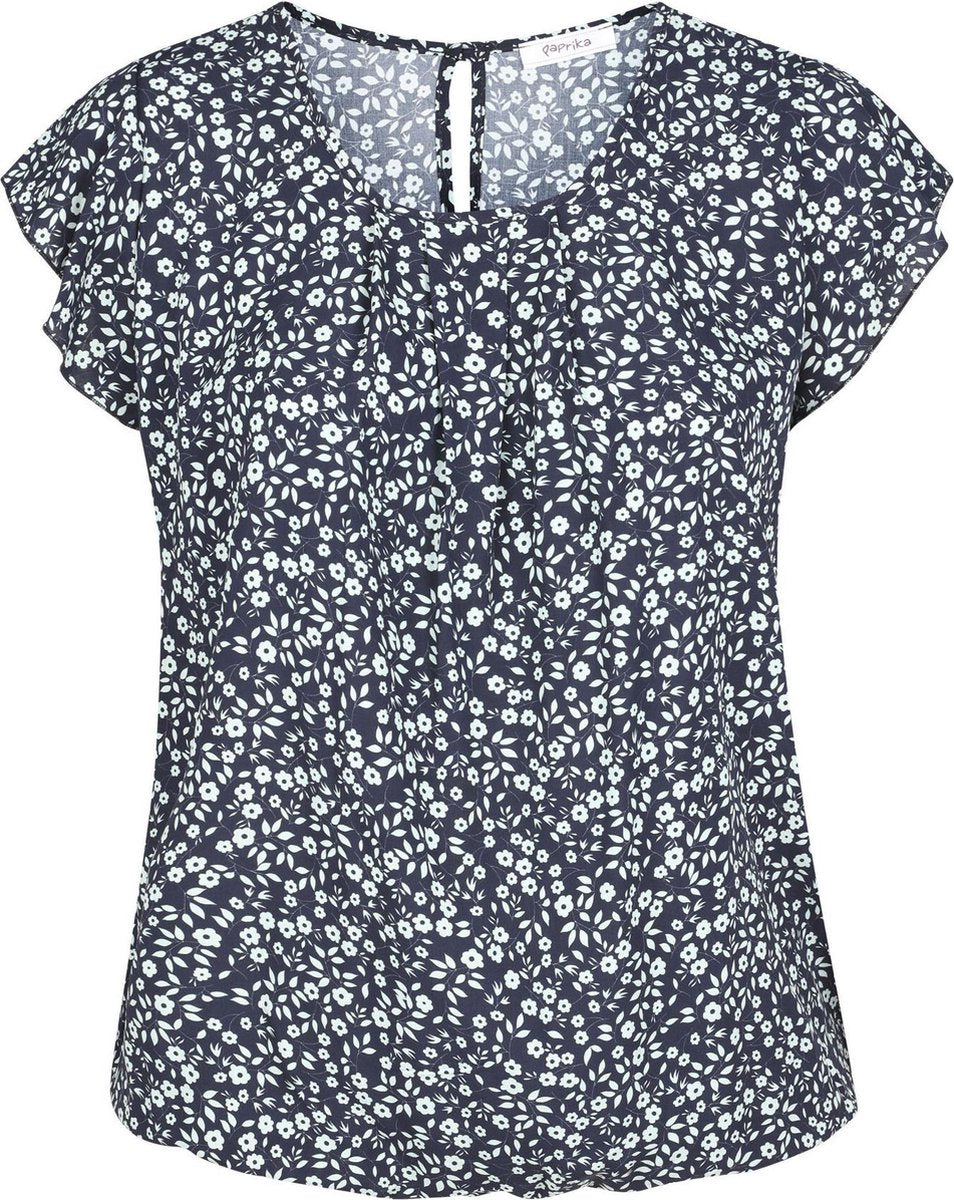 Bedrukte blouse Bahia in viscose