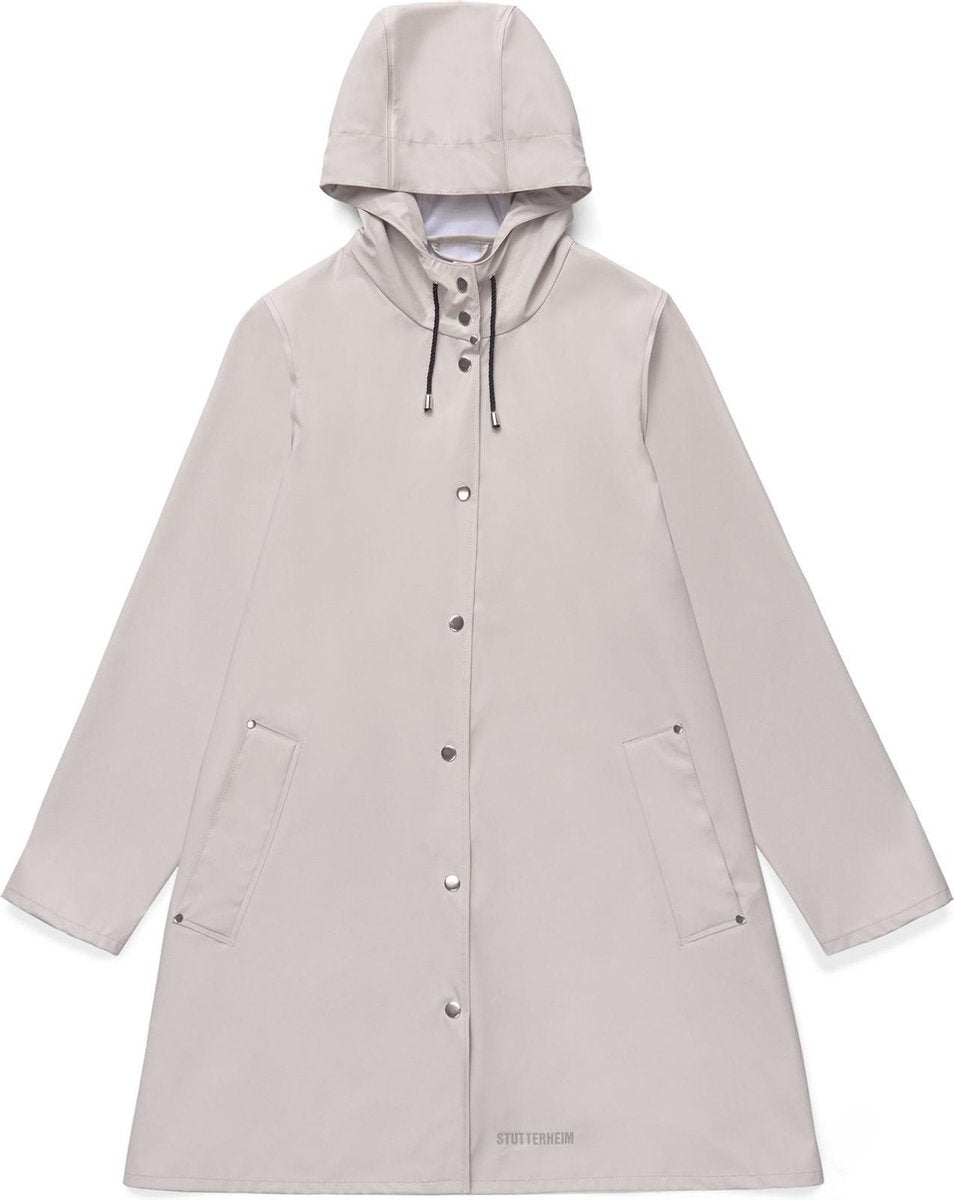 Stutterheim - Lichtgewicht regenjas voor dames - Mosebacke LW - Zand - maat XL