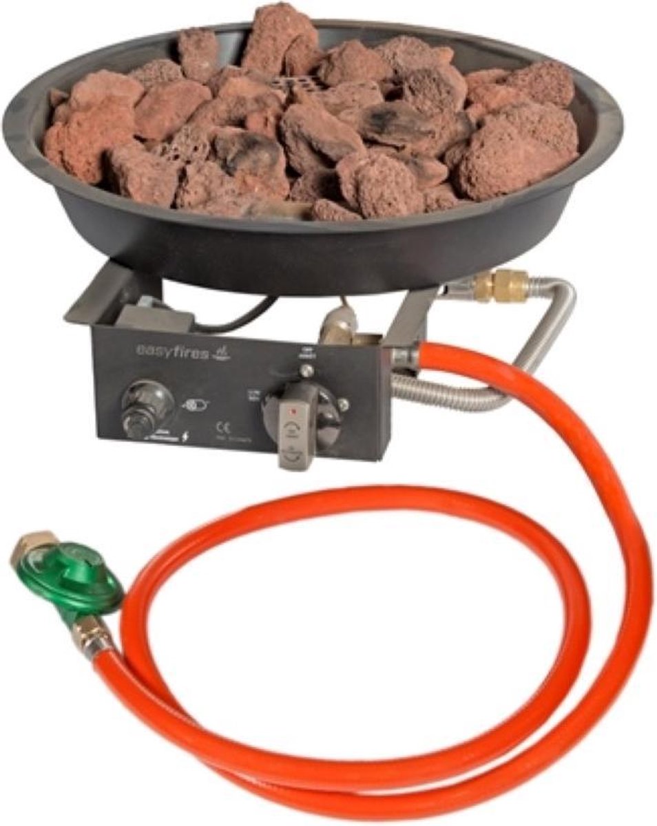 Inbouwbrander rond klein