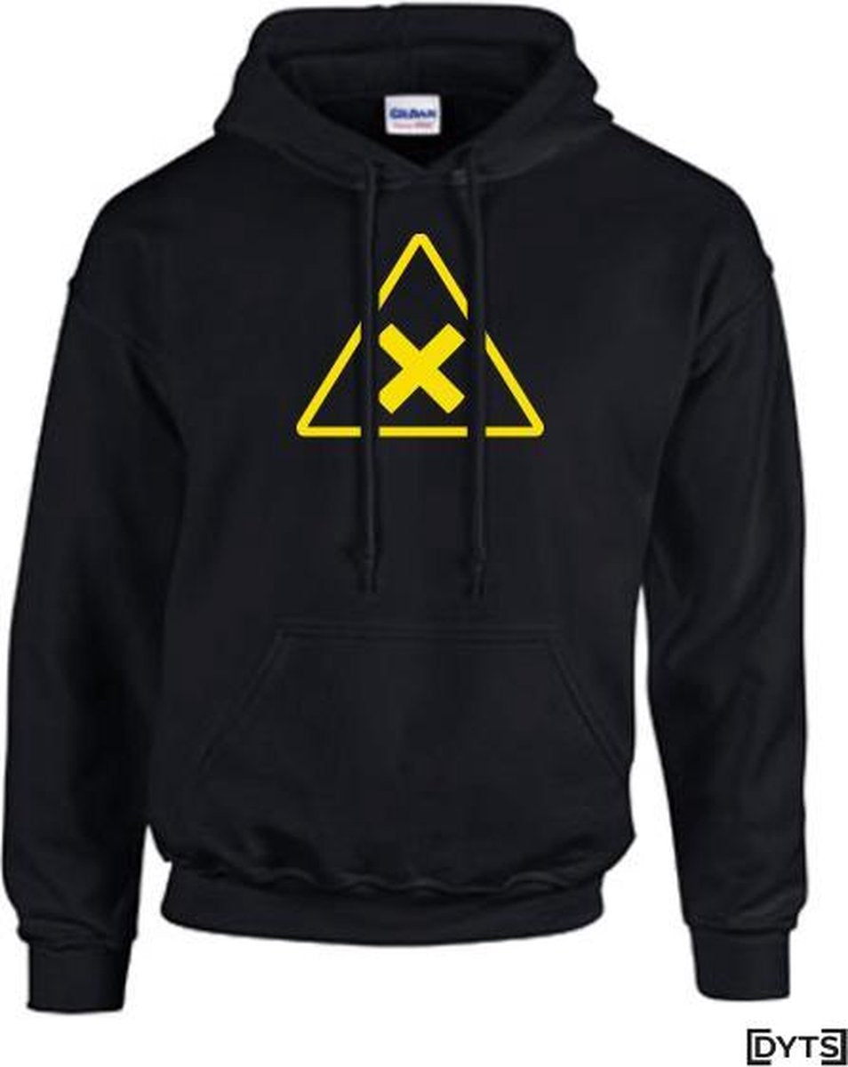 Hoodie | Gevarensymbolen | Healt danger - M