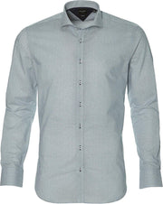 City Line By Nils Overhemd - Bodyfit - Blauw - 36