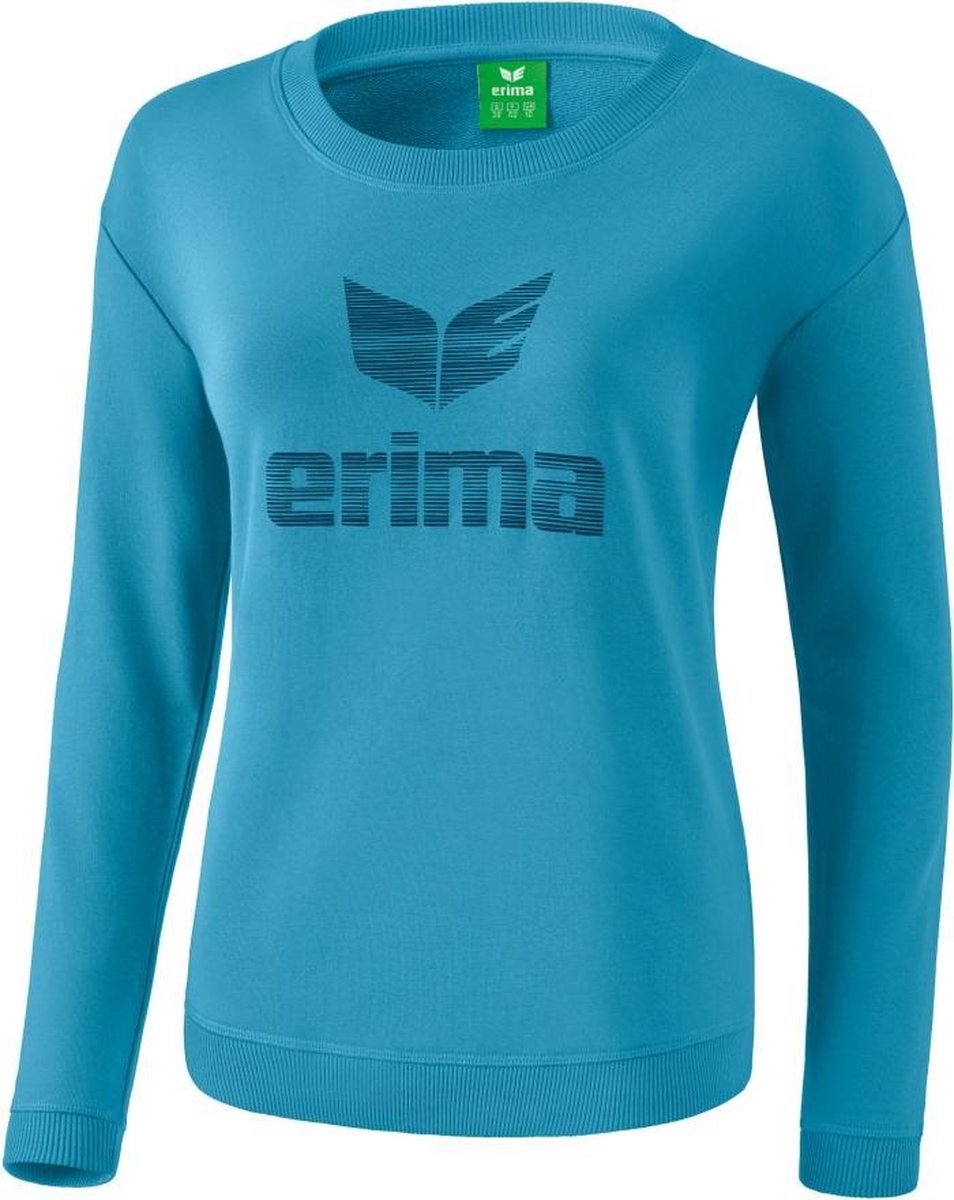 Erima Essential Dames Sweater - Sweaters  - blauw licht - 38