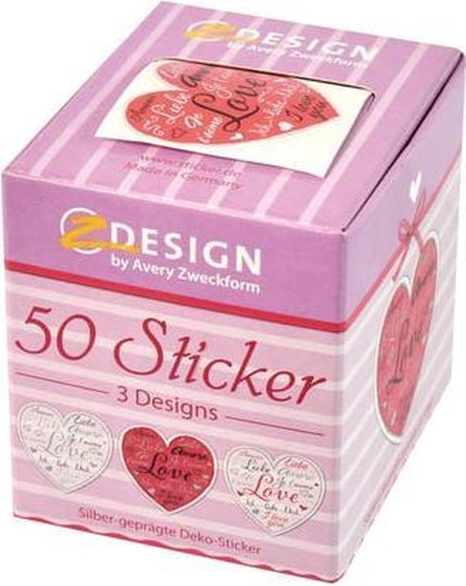 Decosticker Z-design Creative - 50 stickers op rol in dispense