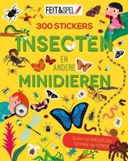 Kinderboeken Icob Insecten - Feit en spel. Insecten en minidieren (300 stickers)