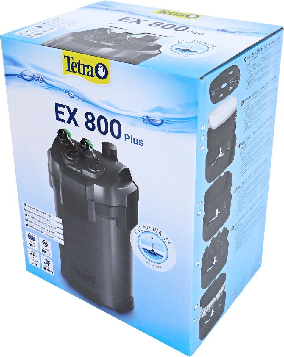 Tetra buitenfilter EX 800 PLUS.