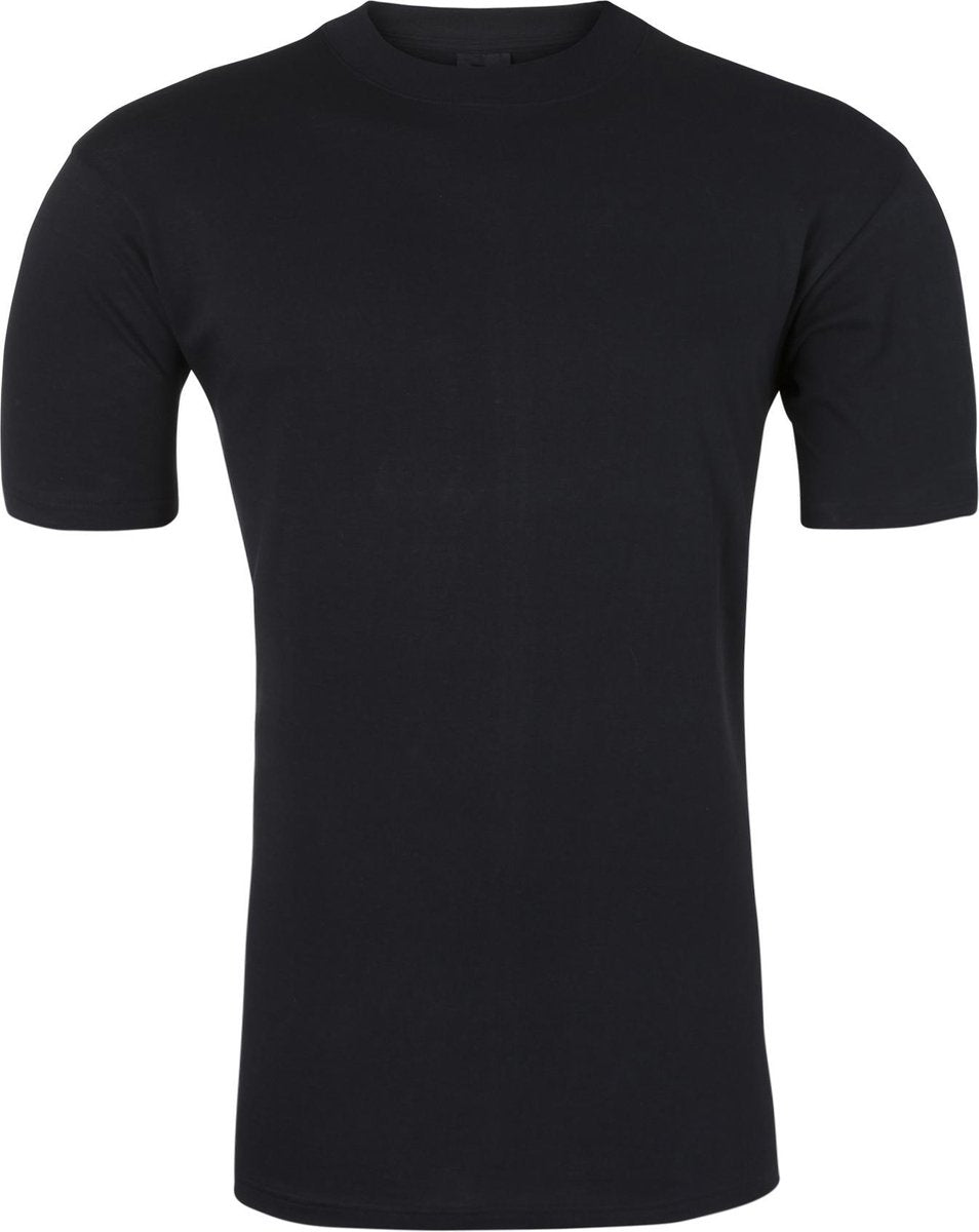HOM - Heren - Harro Ronde Hals T-shirt - Zwart - S