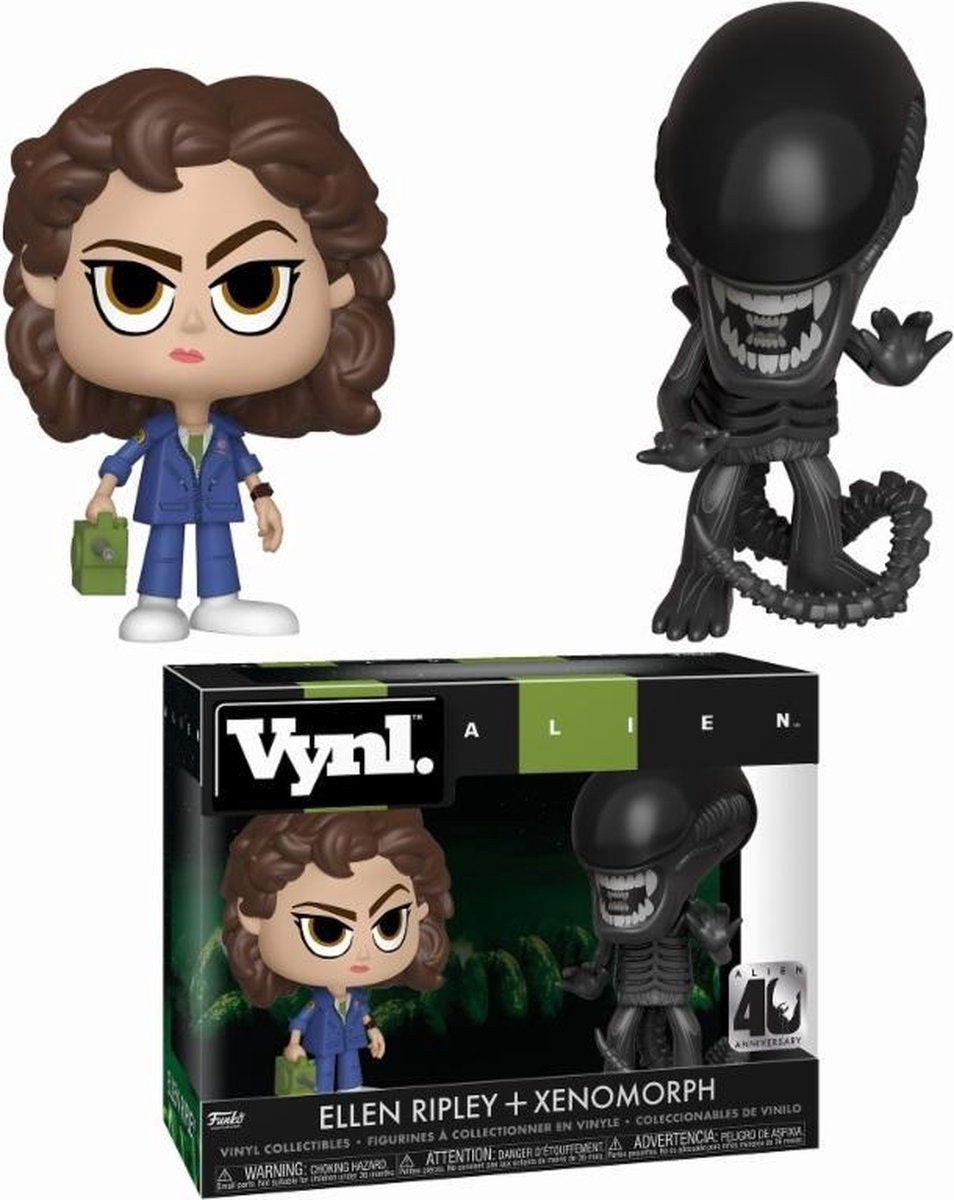 Alien VYNL Vinyl Figures 2-Pack Ellen Ripley & Xenomorph