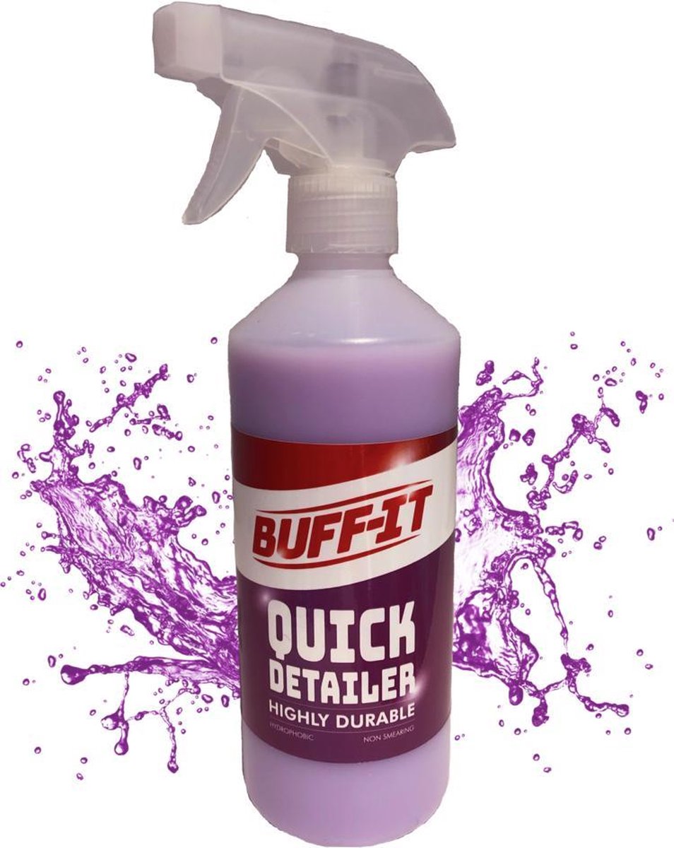 BUFF-IT - Quick Detailer - Blinkende wagen - Diepe glans - Nano-coating - 500ml